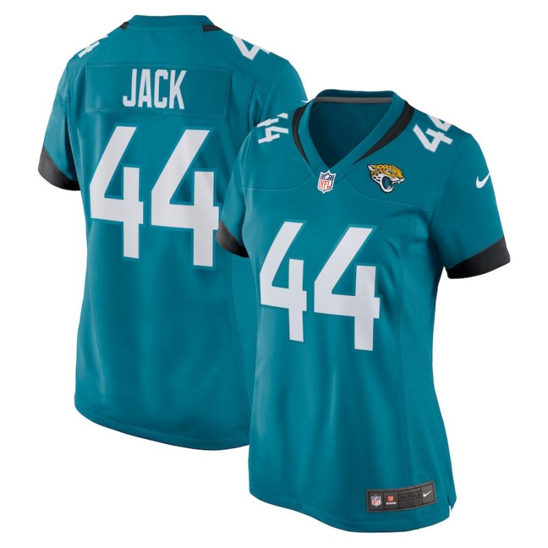 myles jack 44 jacksonville jaguars womens game jersey teal