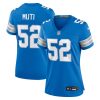 netane muti 52 detroit lions womens game jersey blue