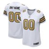 new orleans saints womens custom alternate game jersey white