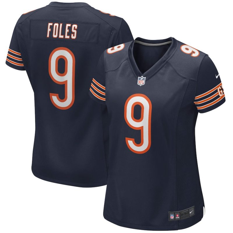 nick foles 9 new york giants women team game jersey royal