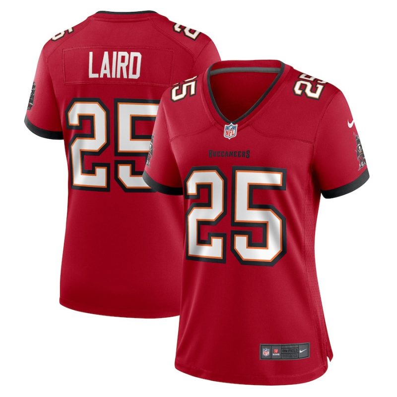 patrick laird 25 tampa bay buccaneers women game jersey red