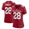 qwuantrezz knight 28 arizona cardinals women game jersey cardinal