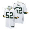 rashan gary 52 green bay packers men away game jersey white