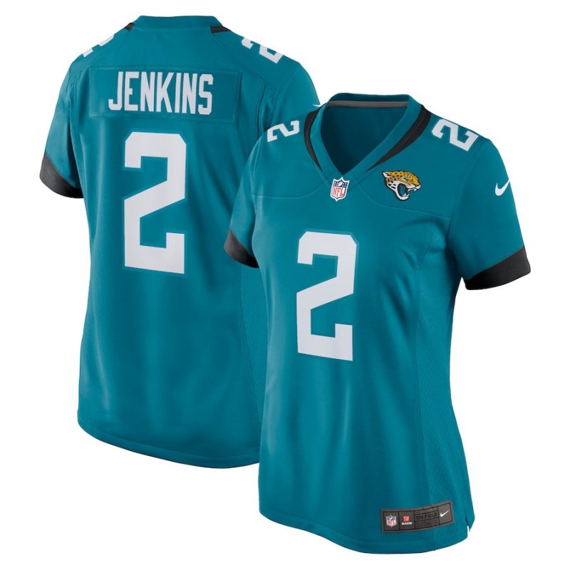 rayshawn jenkins 2 jacksonville jaguars womens game jersey teal