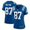 reggie wayne 87 indianapolis colts women game jersey royal