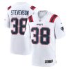 rhamondre stevenson 38 new england patriots men game jersey white