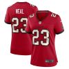 ryan neal 23 tampa bay buccaneers women game jersey red