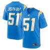 sebastian joseph day 51 los angeles chargers men game jersey powder blue