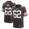 siaki ika 62 cleveland browns men team game jersey brown