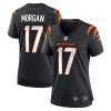 stanley morgan 17 cincinnati bengals womens game jersey black