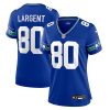 steve largent 80 seattle seahawks women throwback retired game jersey royal