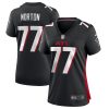 storm norton 77 atlanta falcons women game jersey black