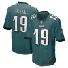 tanner mckee 19 philadelphia eagles men team game jersey midnight green