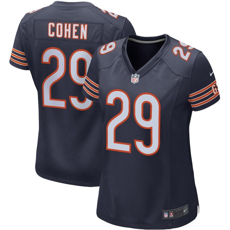 tarik cohen 29 new york giants women game jersey navy