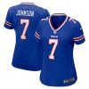 taron johnson 7 buffalo bills women game jersey royal