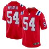 tedy bruschi 54 new england patriots men retired alternate game jersey red