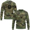 tennessee titans camo salute to service sweater printed camo