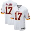 terry mclaurin 17 washington commanders football team men game jersey white