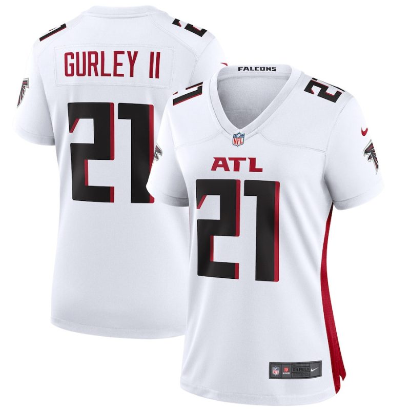 todd gurley ii 21 atlanta falcons womens game jersey white