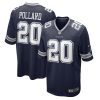 tony pollard 20 dallas cowboys game men jersey navy