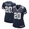 tony pollard 20 dallas cowboys game women jersey navy