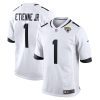 travis etienne jr 1 jacksonville jaguars mens game jersey white