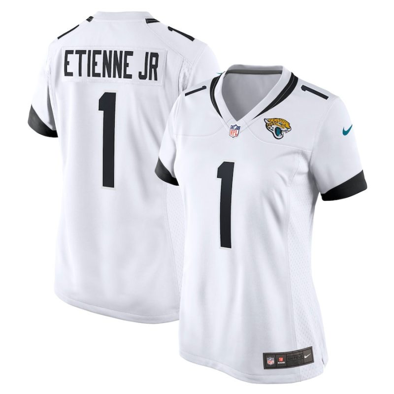 travis etienne jr 1 jacksonville jaguars womens game jersey white