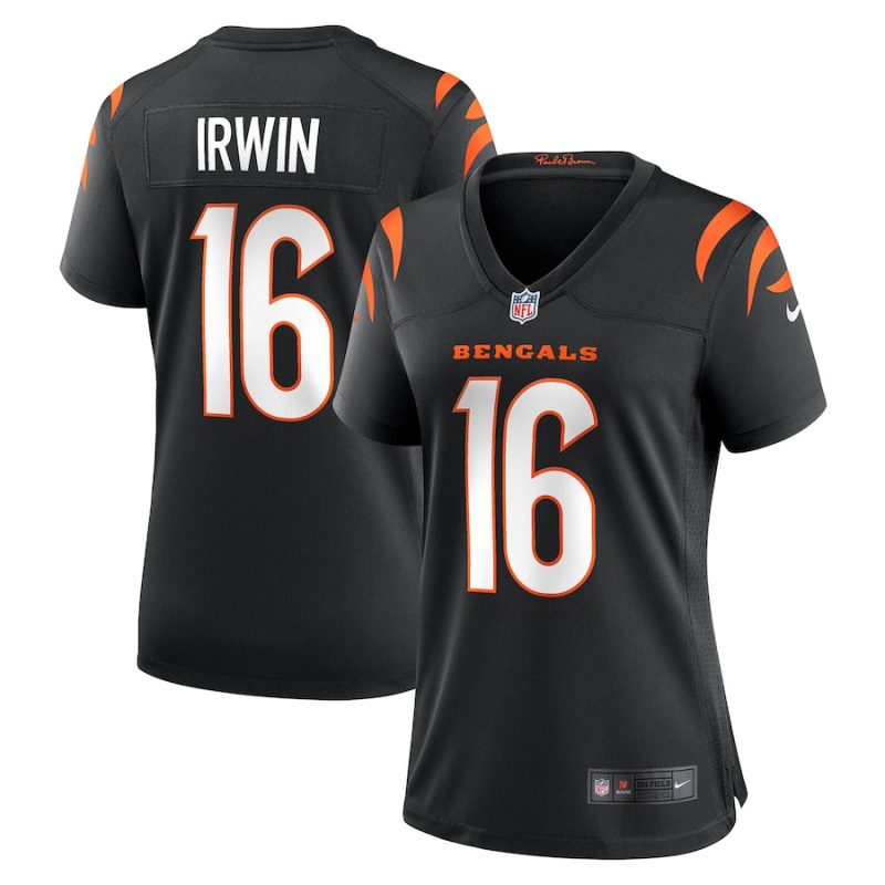 trenton irwin 16 cincinnati bengals womens game jersey black