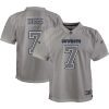 trevon diggs 7 dallas cowboys atmosphere game youth jersey gray