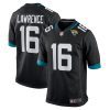 trevor lawrence 16 jacksonville jaguars youth game jersey black