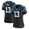 troy hill 13 carolina panthers womens team game jersey black