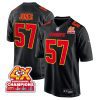 truman jones 57 kansas city chiefs super bowl lviii champions 4x fashion game men jersey carbon black