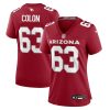 trystan colon 63 arizona cardinals women team game jersey cardinal