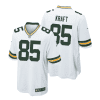 tucker kraft 85 green bay packers men away game jersey white