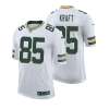 tucker kraft 85 green bay packers men away limited jersey white