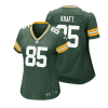 tucker kraft 85 green bay packers women home game jersey green