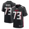 tyler vrabel 73 atlanta falcons men game jersey black