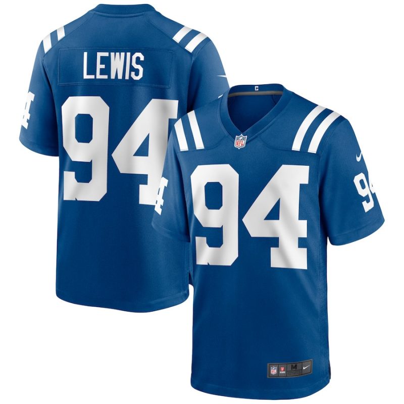 tyquan lewis 94 indianapolis colts men game jersey royal