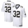 tyrann mathieu 32 new orleans saints mens game jersey white