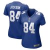 tyree jackson 84 new york giants women game jersey royal