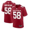 tyreek maddox williams 58 arizona cardinals men game jersey cardinal