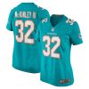 verone mckinley iii 32 miami dolphins women game jersey aqua