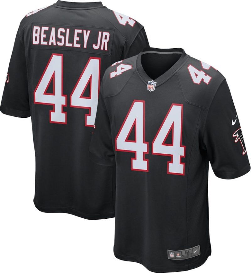 vic beasley 44 atlanta falcons youth game jersey black