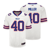 von miller 40 buffalo bills men away game jersey white