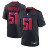 will anderson jr 51 houston texans 2nd alternate game jersey men navy