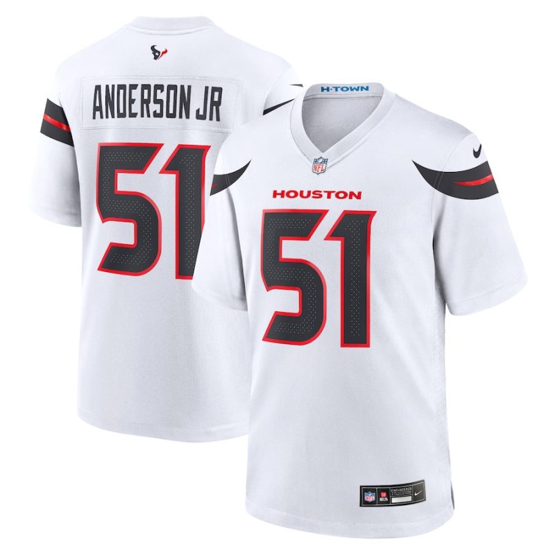 will anderson jr 51 houston texans game jersey men white