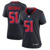 will anderson jr 51 houston texans women 2nd alternate game jersey navy