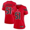 will anderson jr 51 houston texans women alternate game jersey red