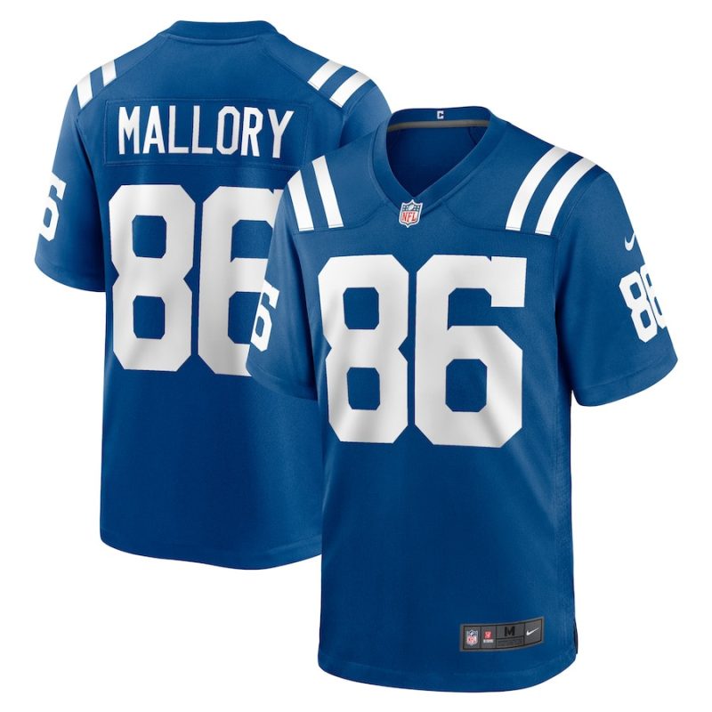 will mallory 86 indianapolis colts men team game jersey royal