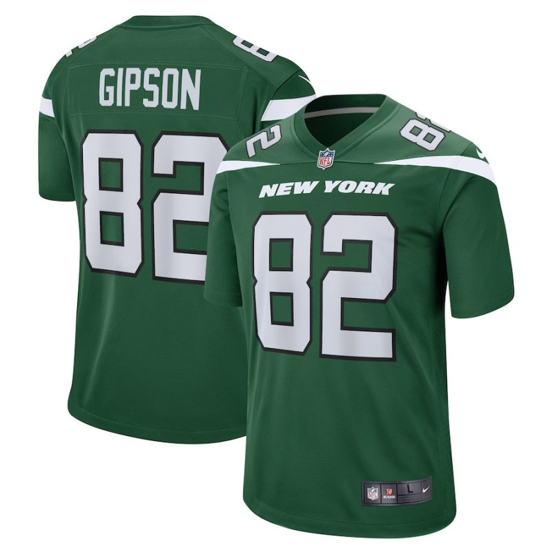 xavier gipson 82 new york jets men team game jersey gotham green